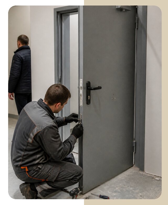 Ремонт противопожарной двери в Оренбурге по цене 6610 р. | ДвериЛегко-Рнб