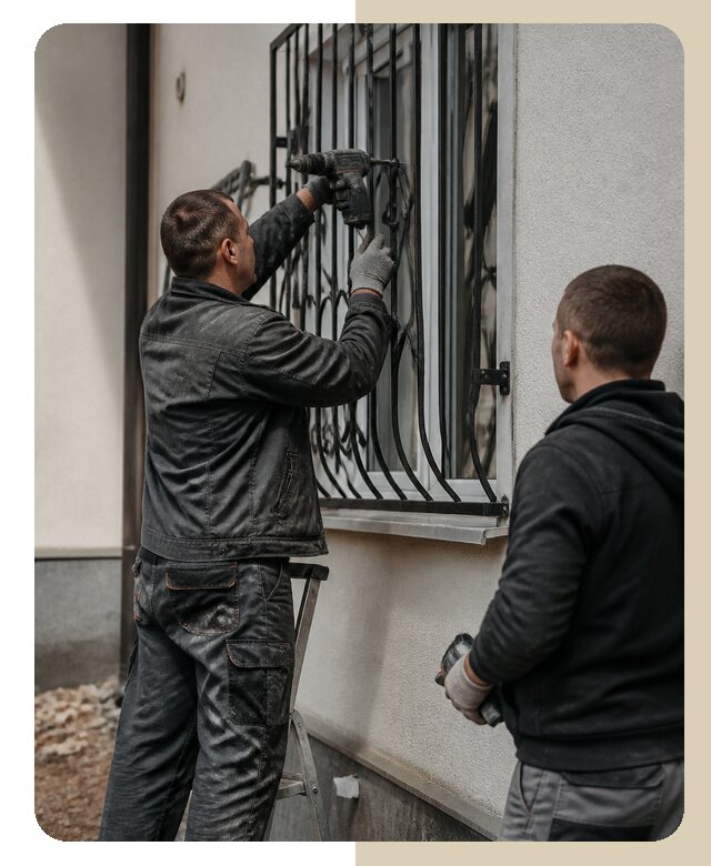 Установка наружных решеток в Оренбурге от 4983 р. | ДвериЛегко-Рнб